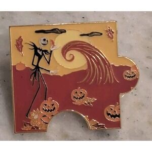 NBC Nightmare Before Christmas Fall Characters Disney Loungefly Pin Puzzle Jack